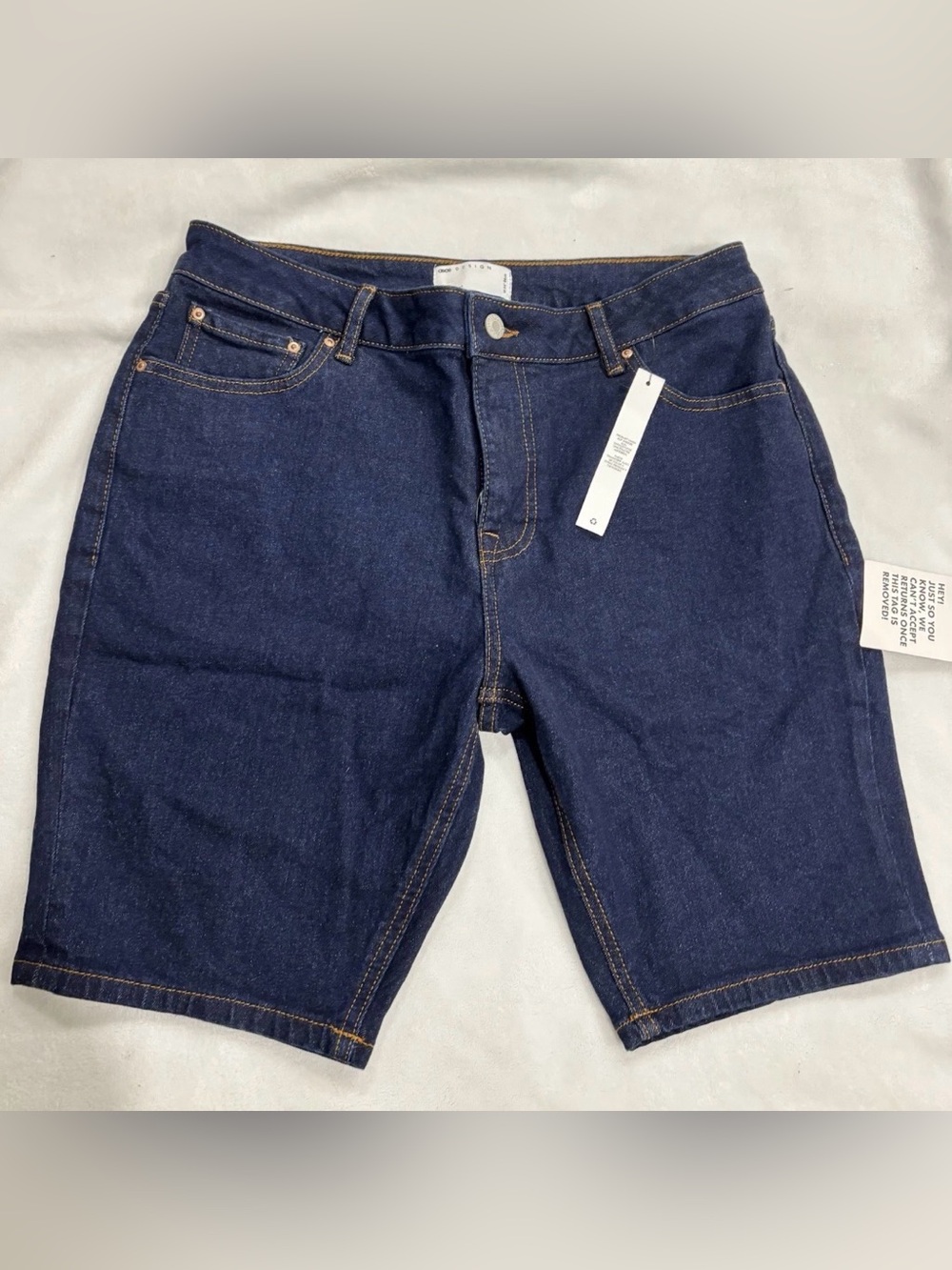 ASOS Indigo Denim Jean Shorts